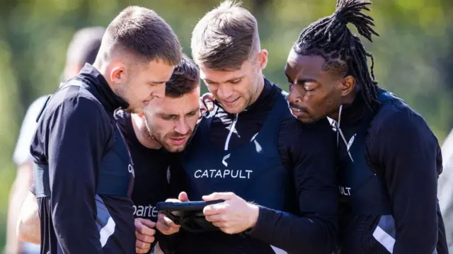 St Mirren training