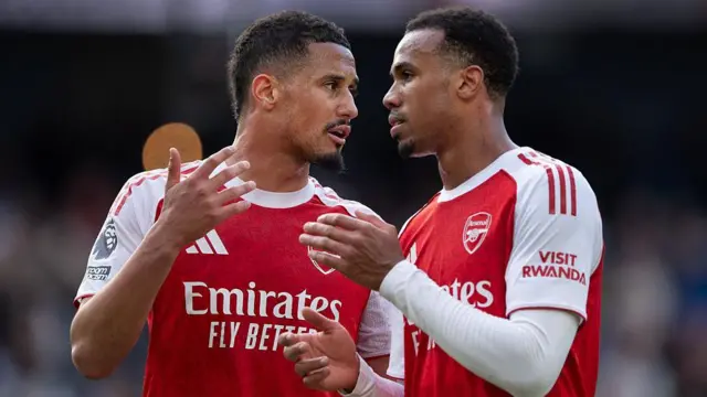 William Saliba and Gabriel