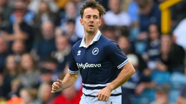 Ryan Wintle playing for Millwall