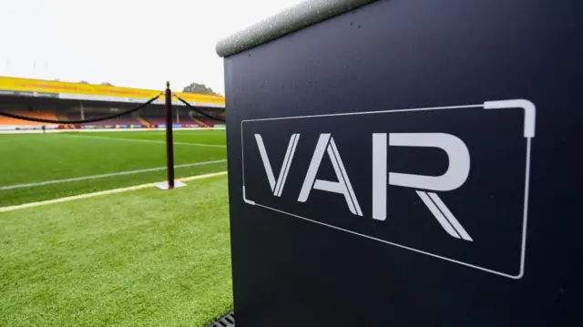 VAR at Fir Park
