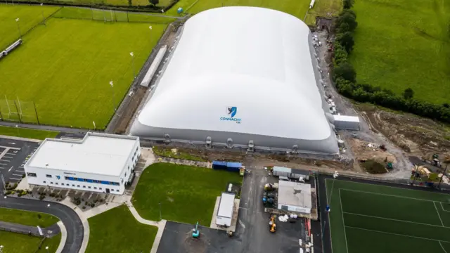 The Connacht GAA Air Dome is located at the province's GAA Centre of Excellence at Bekan near Ballyhaunis