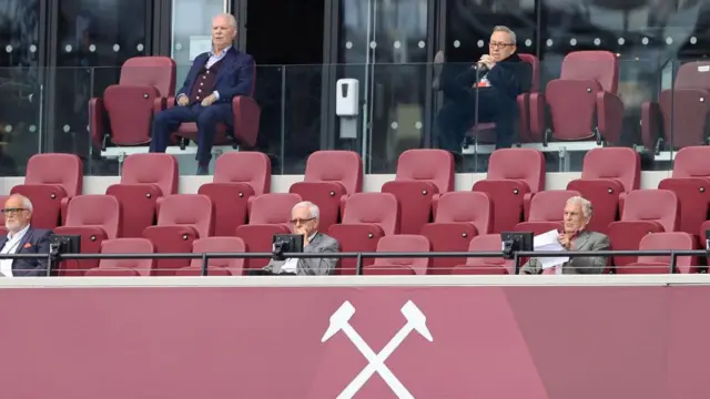 West Ham owners David Gold and David Sullivan
