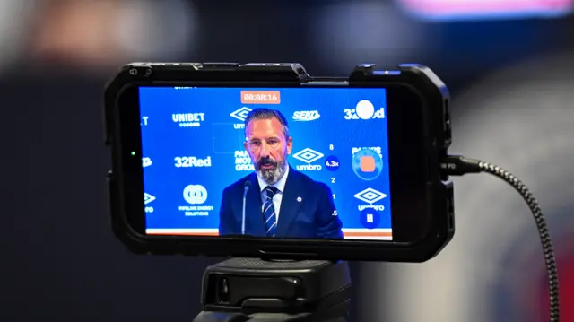 Rangers manager Derek McInnes