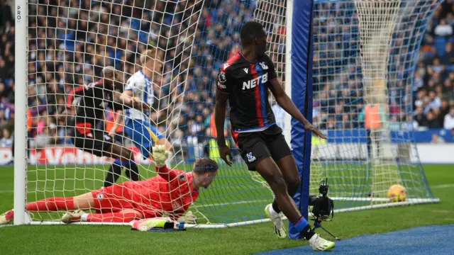 Crystal Palace score against Brighton