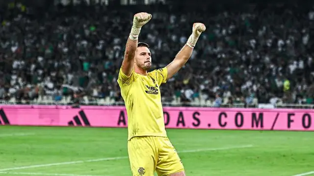 Jack Butland celebrating