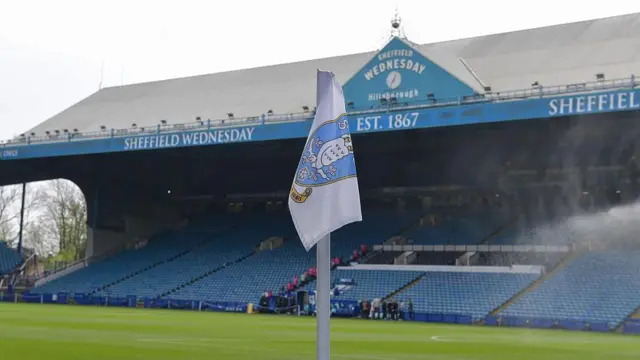 General pitchside view of Hillsborough