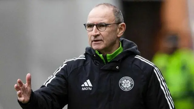 Celtic manager Martin O'Neill