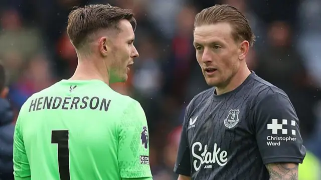 Dean Henderson and Jordan Pickford