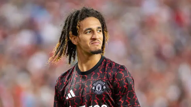 Hannibal Mejbri for Manchester United in pre-season