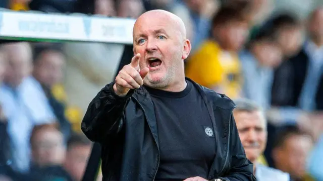 Livingston manager David Martindale during a William Hill Premiership match between Livingston and Rangers at the Home of the Set Fare Arena