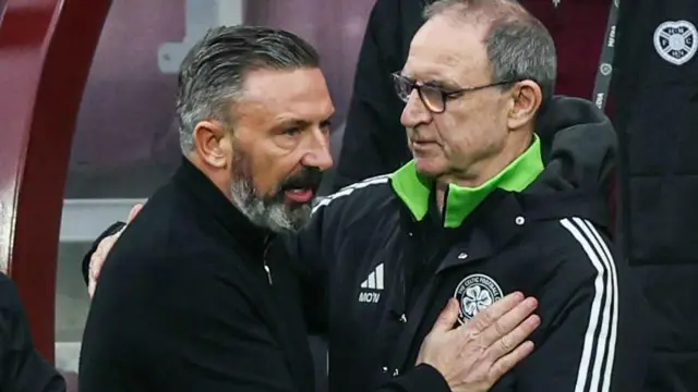 Derek McInnes and Martin O'Neill