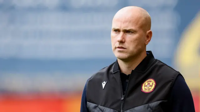Motherwell manager Jens Berthel Askou