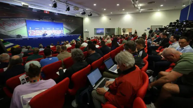 Scotland's media conference in Munich