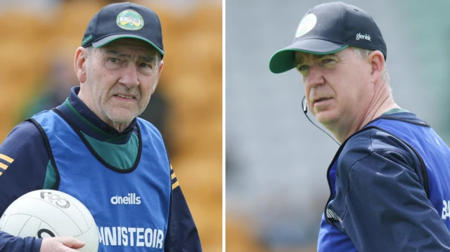 Mickey Harte and Declan Kelly