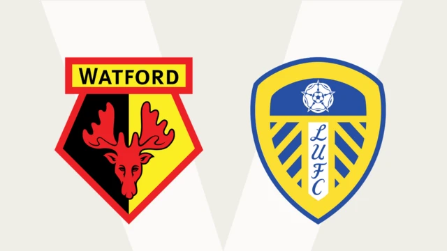 Watford v Leeds graphic