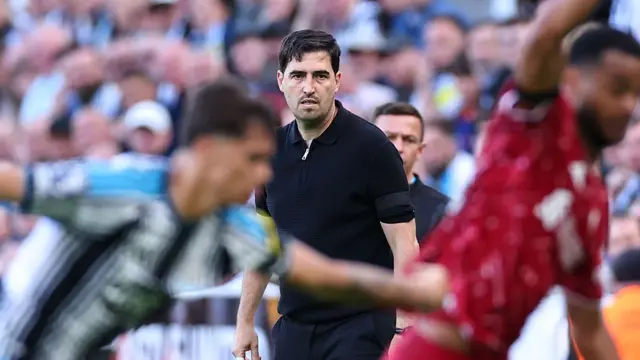 Liverpool boss Andoni Iraola