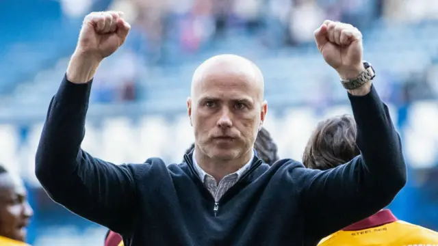 Motherwell manager Jens Berthel Askou