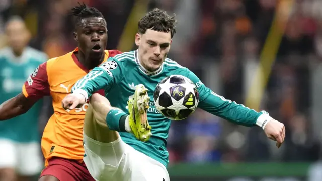 Florian Wirtz in action for Liverpool