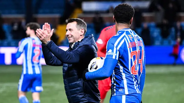 Kilmarnock manager Neil McCann