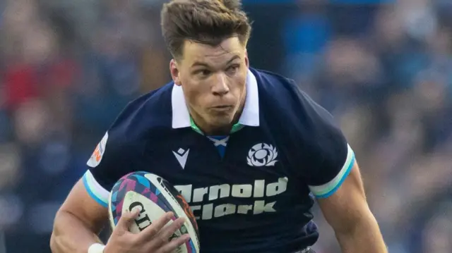 Glasgow and Scotland centre Huw Jones is set for his first appearance since March
