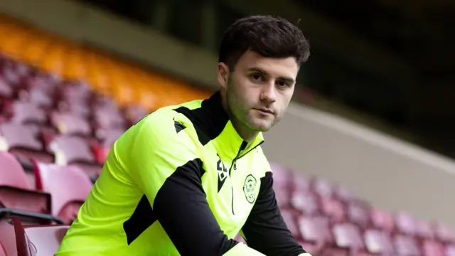 Shane Blaney sat in the stands at Fir Park