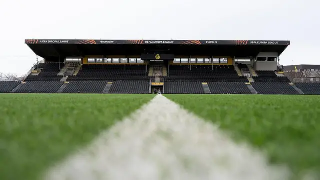 Aspmyra Stadion - Bodo/Glimt's stadium. 