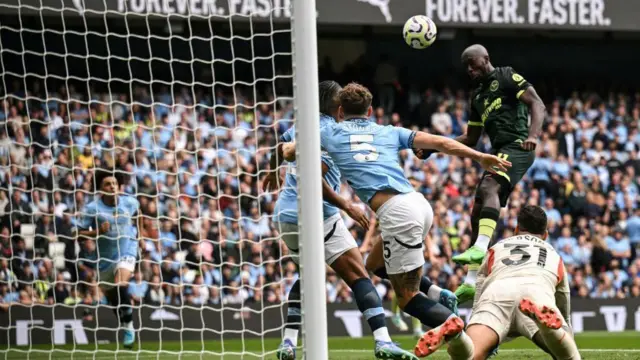 Yoanne Wissa scores against Manchester City