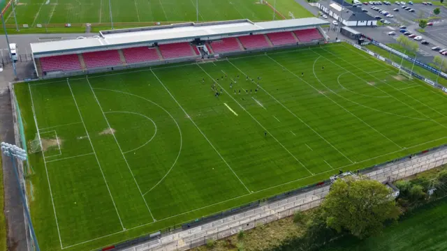 The Derry GAA centre of excellence at Owenbeg, Dungiven. 