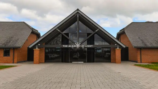A general outside view of The Academy of Light