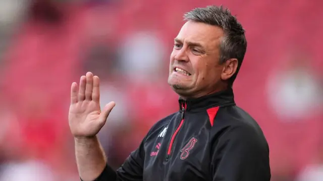 Bristol City manager Michael Skubala