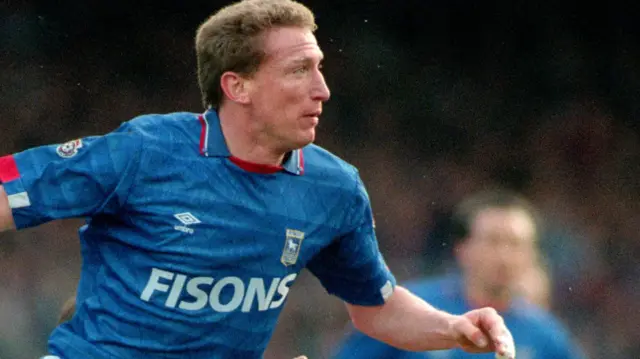 David Linighan in action for Ipswich Town