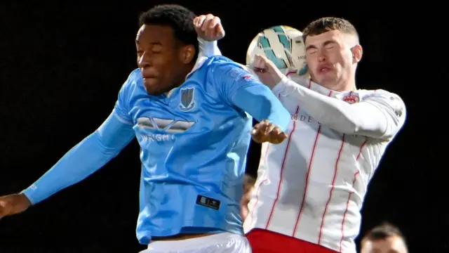 Ballymena United forward Success Edogun