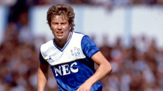 Adrian Heath of Everton
