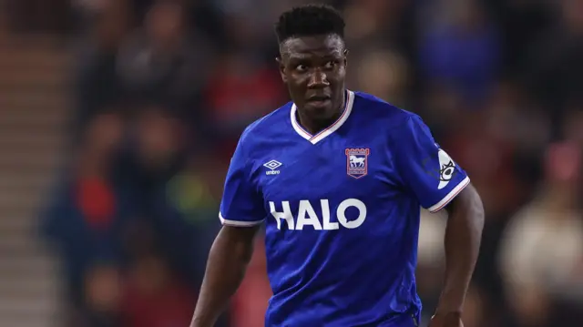 Azor Matusiwa in action for Ipswich Town