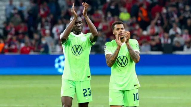 Josuha Guilavogui and Lukas Nmecha