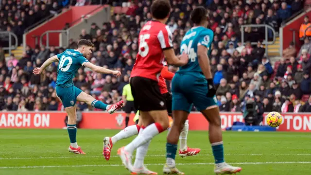 Ryan Christie scores for Bournemouth at Southampton