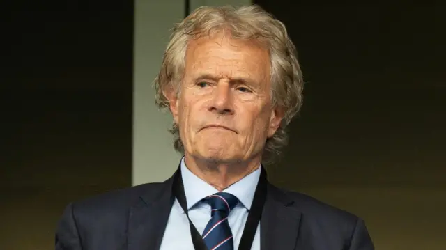 Director Alastair Johnston is leaving the Rangers board 