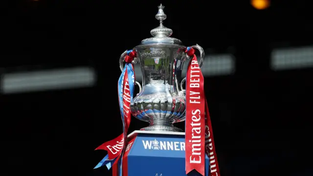 The FA Cup trophy