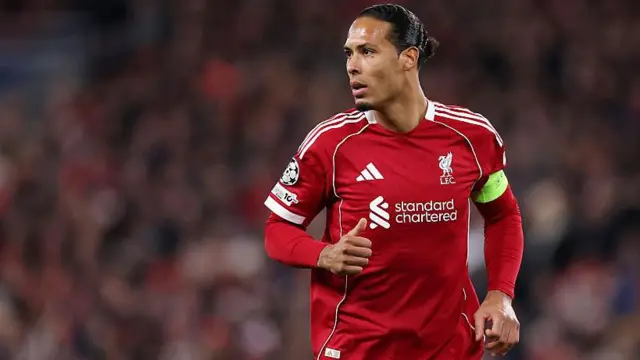 Virgil Van Dijk in action