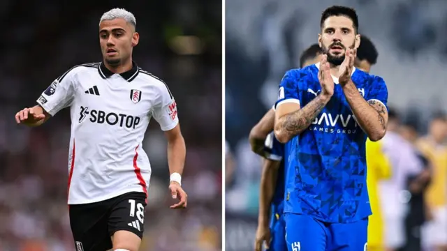 Andreas Pereira and Aleksandar Mitrovic