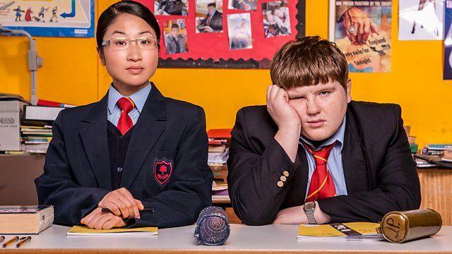 Ethan Lawrence in a still from Bad Education