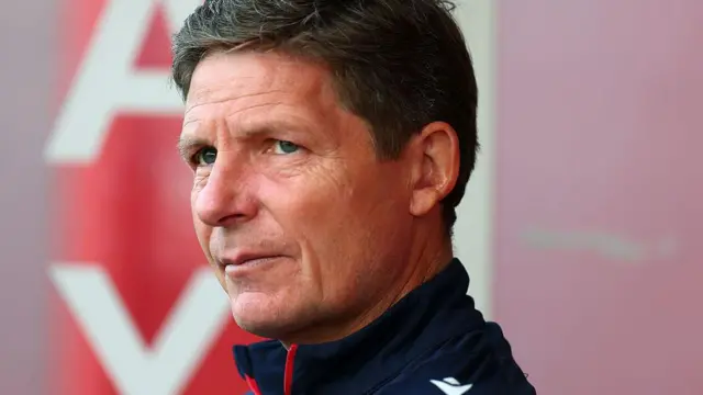 Crystal Palace manager Oliver Glasner