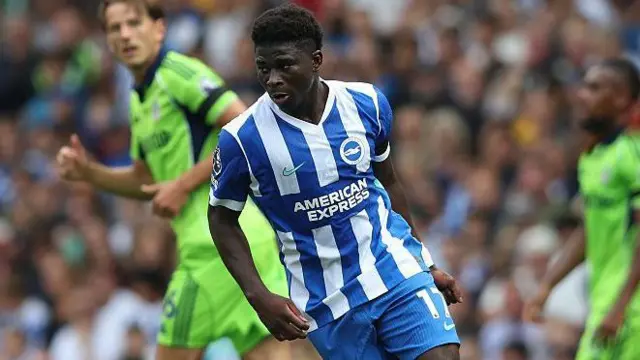 Carlos Baleba of Brighton & Hove Albion