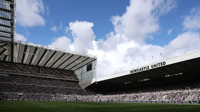 A general view of St James' Park