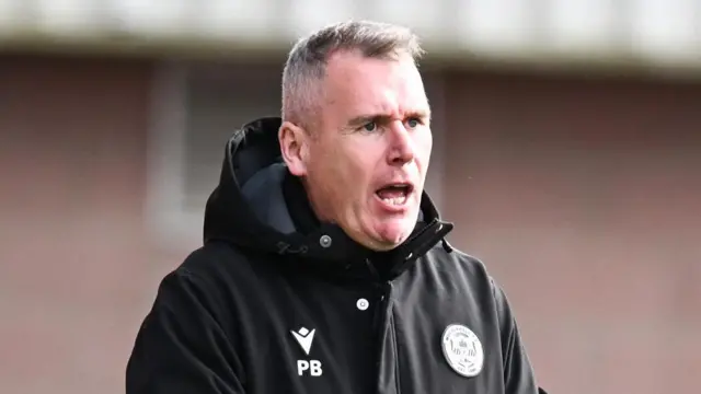 MOTHERWELL MANAGER PAUL BROWNLIE