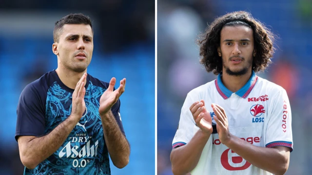 Rodri and Ayyoub Bouaddi
