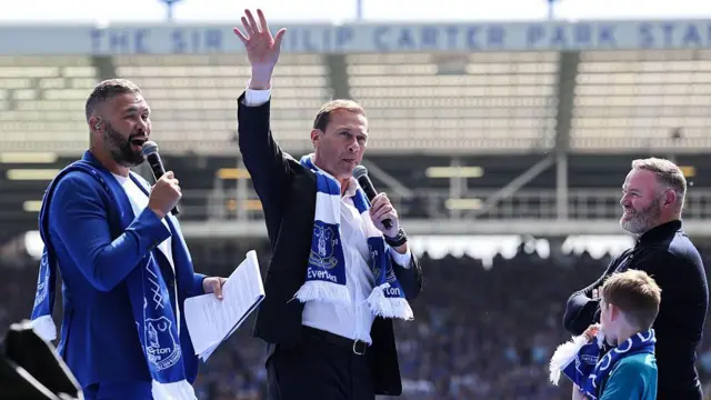 Tony Bellew, Duncan Ferguson and Wayne Rooney