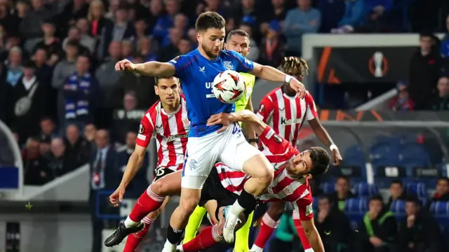 Rangers midfielder Nico Raskin