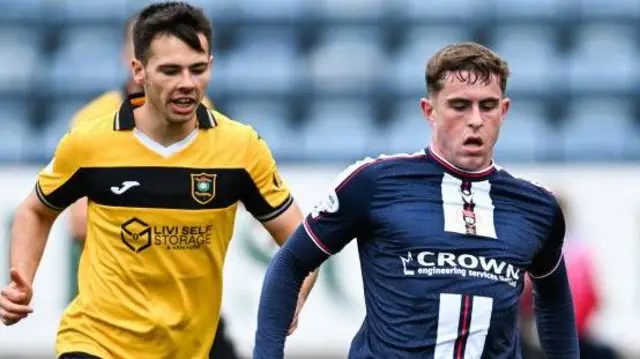 Livingston v Dundee graphic