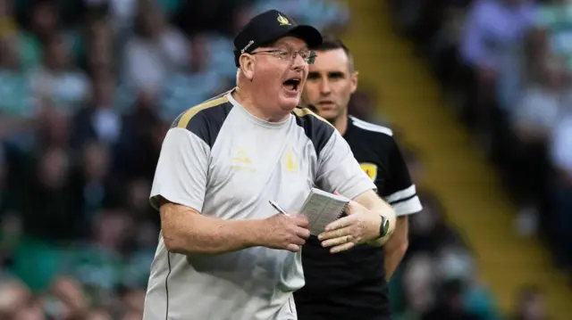 Falkirk manager John McGlynn